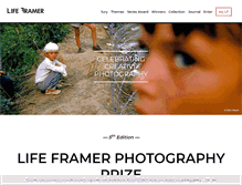 Tablet Screenshot of life-framer.com